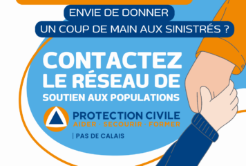 Affiche web réseau de soutien aux populations