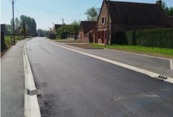 Travaux rue de Serny à Enguinegatte