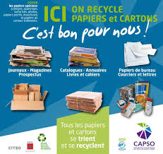 Bornes papier carton